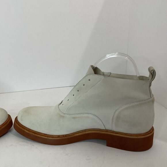 Sartore Laceless Ankle boot - white grey suede/leather - Picture 10 of 11